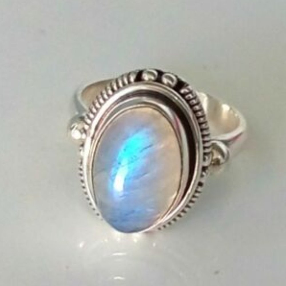 Sterling Silver Stone & Gem Larger Rings - Picture 8 of 8